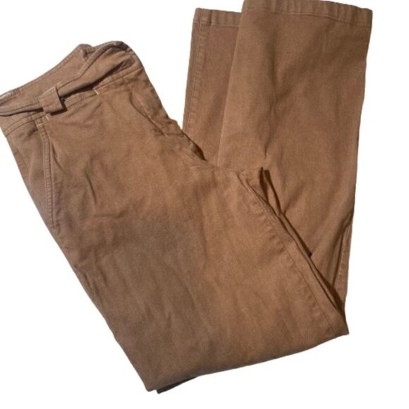 Anthropologie Flying Room Tan Trousers Size 6 - Picture 1 of 5